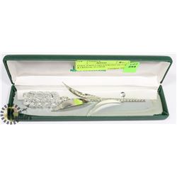 PARIS JEWELLERS STERLING SILVER & CRYSTAL FLOWER