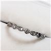 Image 2 : 27) 10K WHITE GOLD DIAMOND RING,