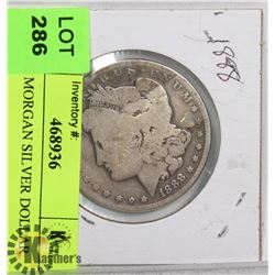 1888 US MORGAN SILVER DOLLAR
