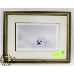 "SEAL PUP" PRINT BY JOHN VANDERKOOL, LTD ED 90/475