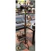 Image 1 : WOOD COAT TREE WITH SWIVEL TOP & UMBRELLA HOLDER
