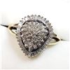 Image 2 : 16) 10K YELLOW & WHITE GOLD DIAMOND RING,