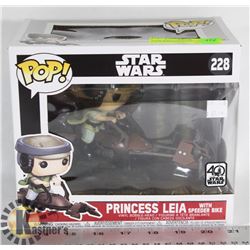 STAR WARS PRINCESS LEIA FUNKO POP BOBBLEHEAD