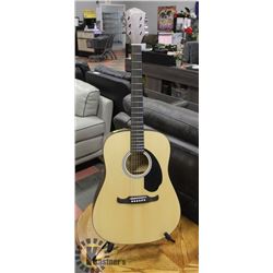 FENDER ACOUSTIC GUITAR WITH FENDER STAND