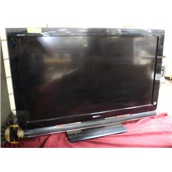 SONY BRAVIA 40" LCD TV - NO REMOTE