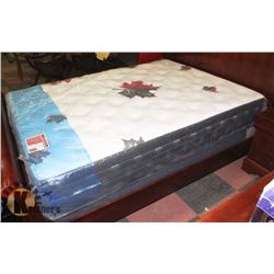 NEW QUEEN SIZE JASPER PILLOWTOP MATTRESS SET