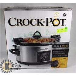 ORIGINAL CROCK-POT DIGITAL SLOW COOKER WITH