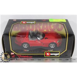 DIE CAST - BURAGO - DODGE VIPER 1:24