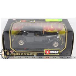 DIE CAST - BURAGO - 1938 CITROEN 15 CVTA 1:24