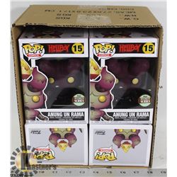 LOT OF 4 HELLBOY ANUNG UN RAMA FUNKO POP
