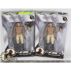LOT OF 2 THE ROCKETEER LEGACY COLLECTION ACTION
