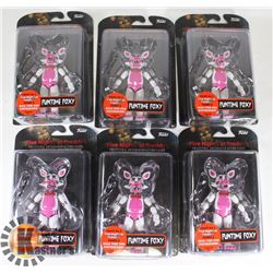 BOX OF 6 FIVE NIGHTS AT FREDDYS FUNTIME FOXY
