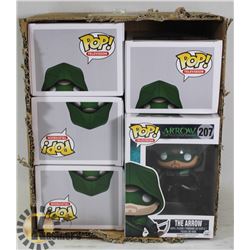 LOT OF 6 ARROW FUNKO BOBBLEHEADS