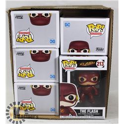 LOT OF 6 THE FLASH FUNKO POP BOBBLEHEADS