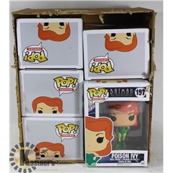 LOT OF 6 POISON IVY FUNKO POP BOBBLEHEADS