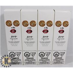 LOT OF 4 BEING BY SANCTUARY SPA SALTED CARAMEL