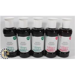 5 BOTTLES OMBRA SPA FOAM BATH