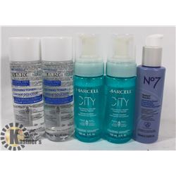 MARCELLE TONER, FOAMING CLEANSER & CLEANSING OIL