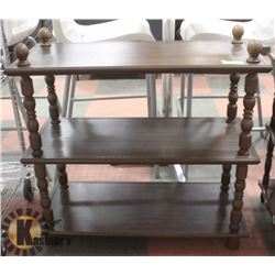 FORMAL 3 TIER SHELF 33.5" X 15" X 30.5"