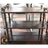 Image 1 : FORMAL 3 TIER SHELF 33.5" X 15" X 30.5"