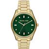 Image 4 : NEW MICHAEL KORS GREEN FACE WATCH MSRP $301