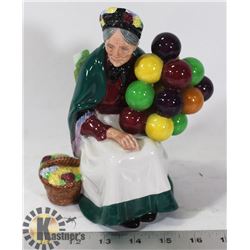 ROYAL DOULTAN FIGURINE "THE OLD BALLOON