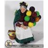 Image 1 : ROYAL DOULTAN FIGURINE "THE OLD BALLOON