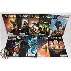 FLAT OF MAINLY  X-FACTOR COMICS