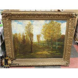 45 X 39 VINTAGE FRAMED PAINTING