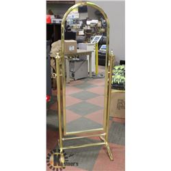 FULL LENGTH BRASS DRESSING MIRROR