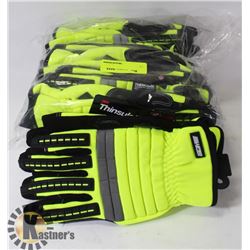 BUNDLE WITH 6 PAIRS OF SZ L WATSON HI-VIS WORK