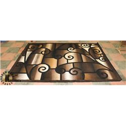 BROWN  PERSIAN WEAVERS AREA RUG 8FT X 10FT