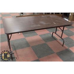 5FT FOLDING TABLE X 2-1/2 WIDE