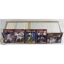 BOX OF ASSORTED SPORTS CARDS