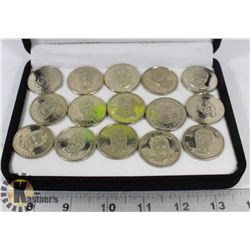 NHL HOCKEY MEDALLIONS - SILVER TONE