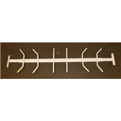 WINDOW WHITE BURGLAR BARS