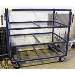 HEAVY DUTY COMMERCIAL CART 67" X 40" X 56" ON