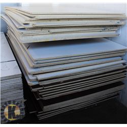 LARGE PALLET OF CABINET BOARD  MIXED SIZES