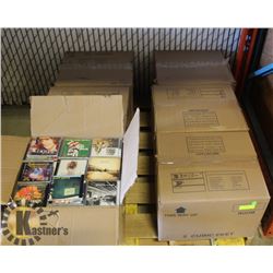 PALLET OF ASSORTED CD'S