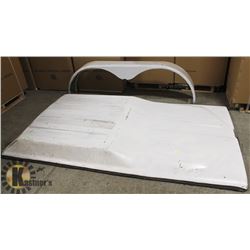 UNCLAIMED TRUCK BOX COVER W/ TRAILER FENDERS