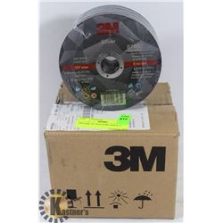 3M CASE OF 50 CUTOFF DISCS, 5"