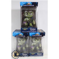 LOT OF 3 GLADIATOR HULK WOBBLERS