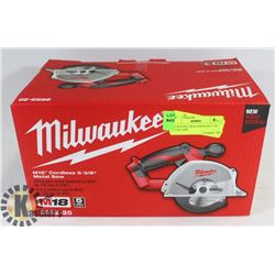 MILWAUKEE M18 CORDLESS 5-3/8" METAL SAW