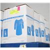 Image 1 : CASE OF 4 DISPOSABLE PPE GOWN SIZE LARGE,