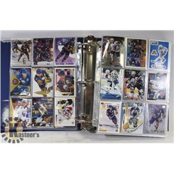 4" BINDER OF HOCKEY CARDS