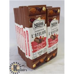 LOT OF 14 NESTLE CHOCOLATE BARS WITH CRANBERRY