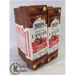 LOT OF 14 NESTLE CHOCOLATE BARS WITH CRANBERRY