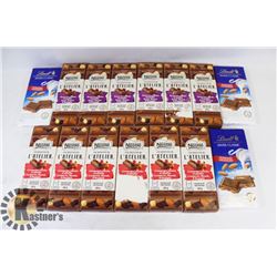 15 ASSORTED CHOCOLATE BARS