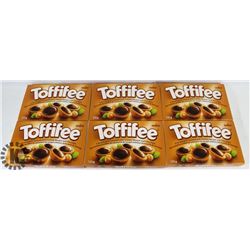 6 BOXES OF TOFFIFEE