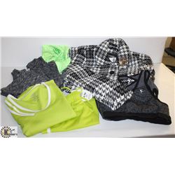 LADIES CLOTHES LOT SIZE SM & MED: INCLUDES LEGGING